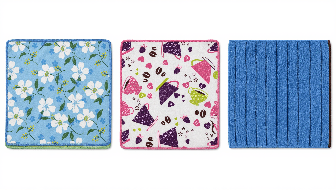 Kids Soft Face Towels Set of 3