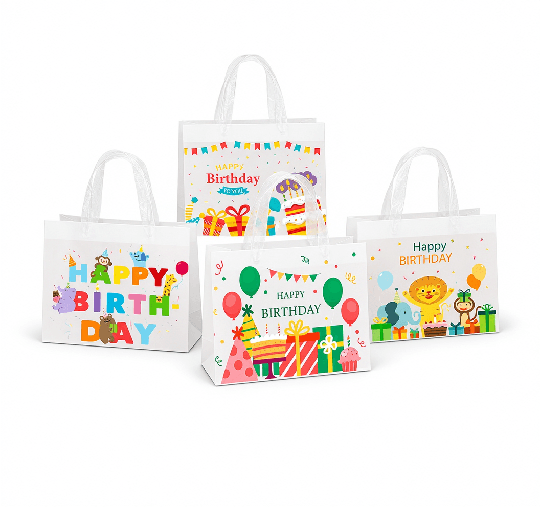 Happy Birthday Party Gift Bags Set