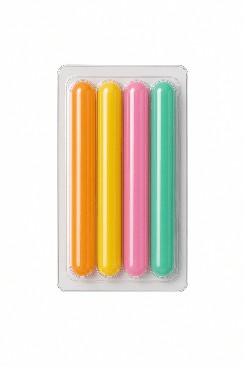 Colorful Chalk Stick Set of 4