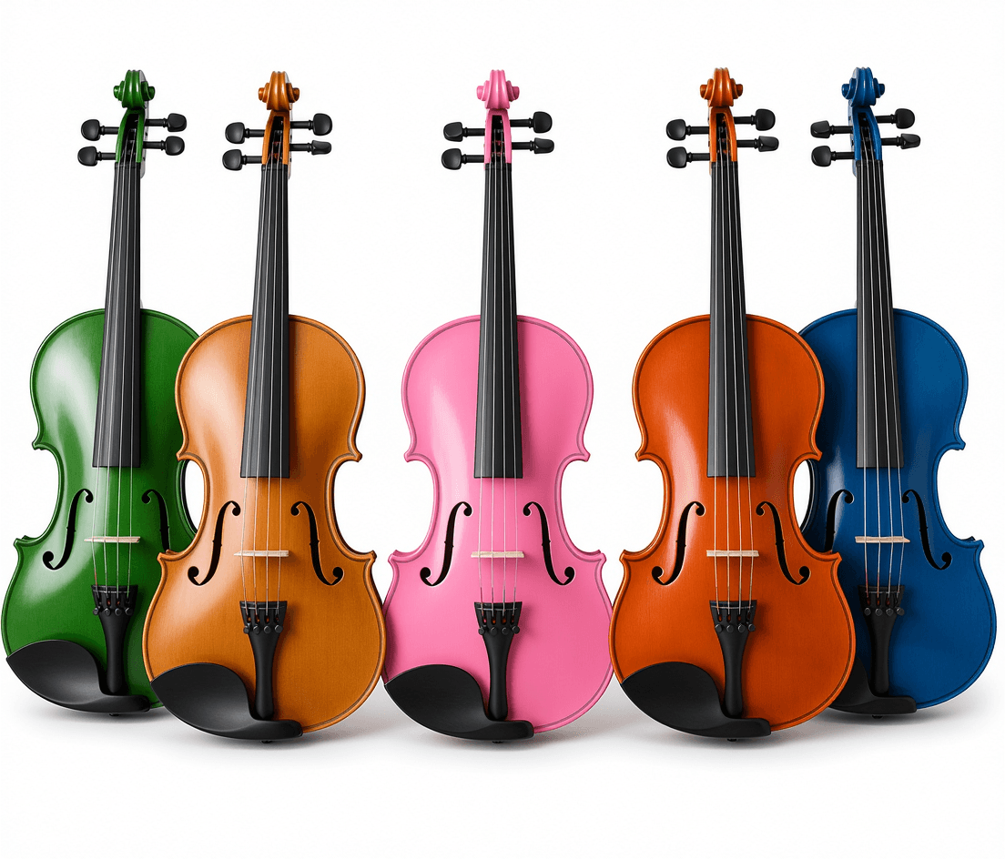Colorful Kids Violin Set
