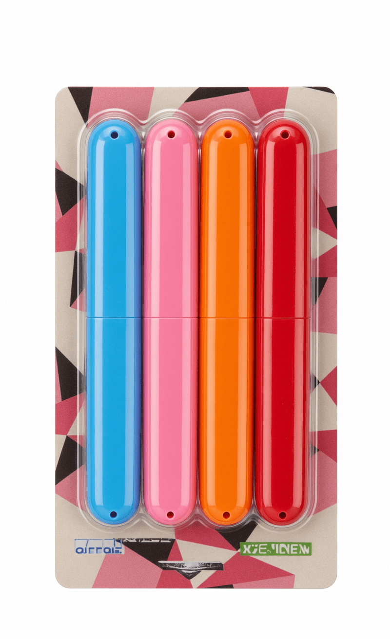 Colorful Capsule Bubble Wand Set