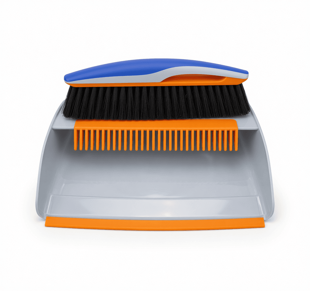 Kids Foldable Dustpan and Brush Set