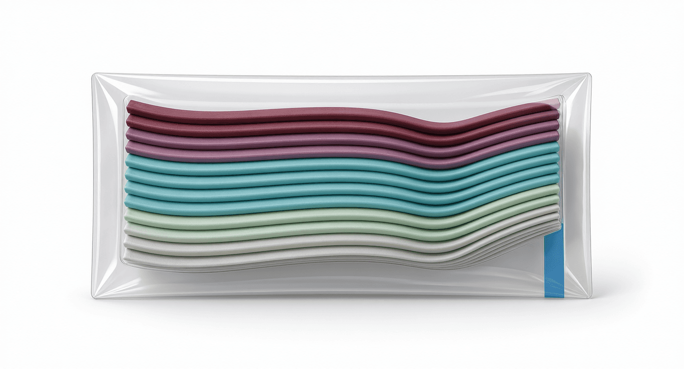 Colorful Wave Modeling Clay Pack