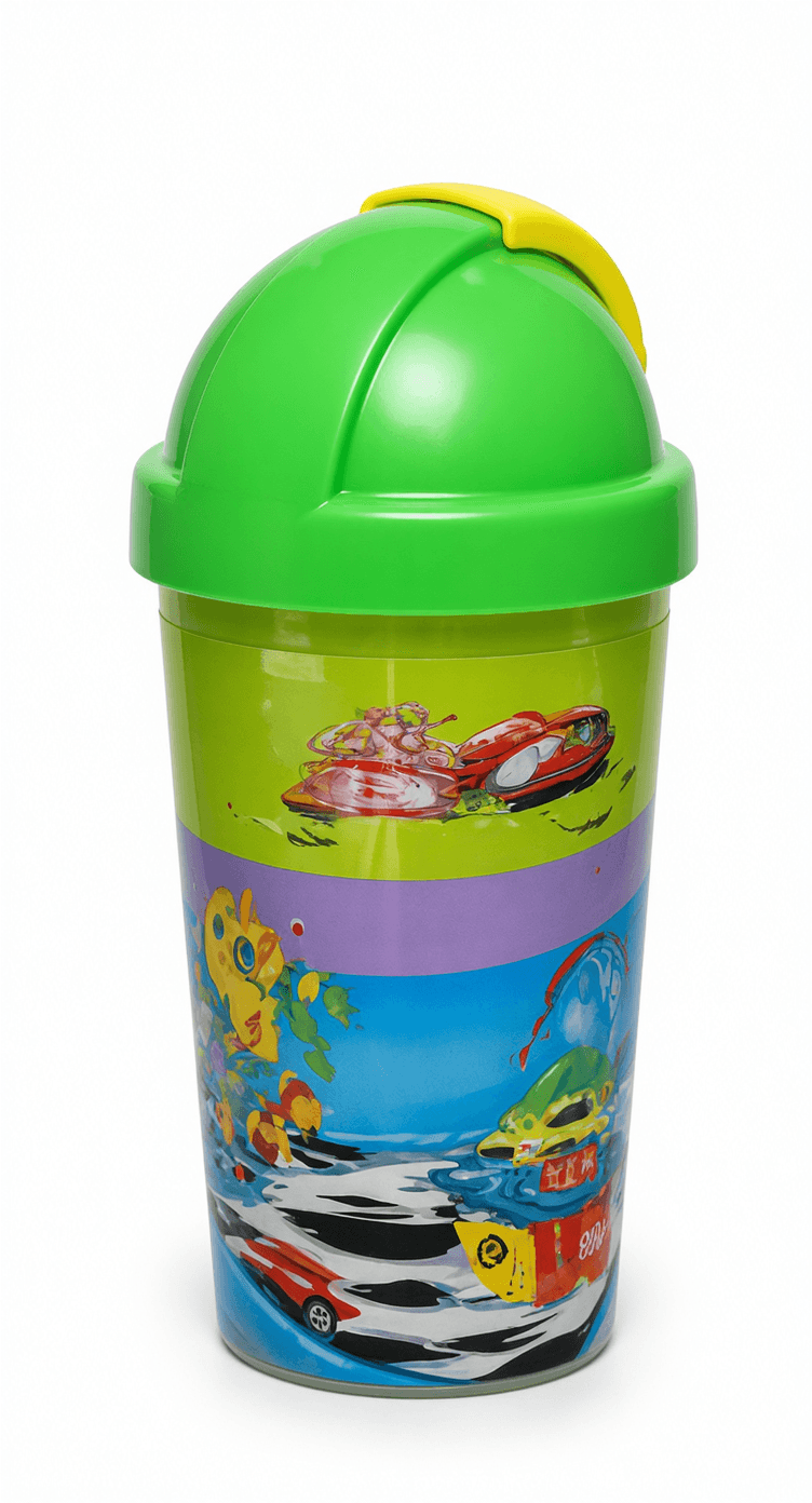 Kids 3D Race Cars Sippy Cup