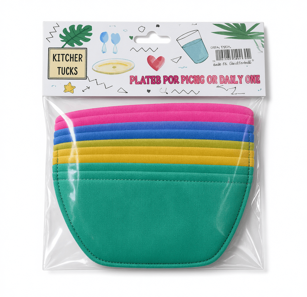 Rainbow Plate Holders Set (10pcs)