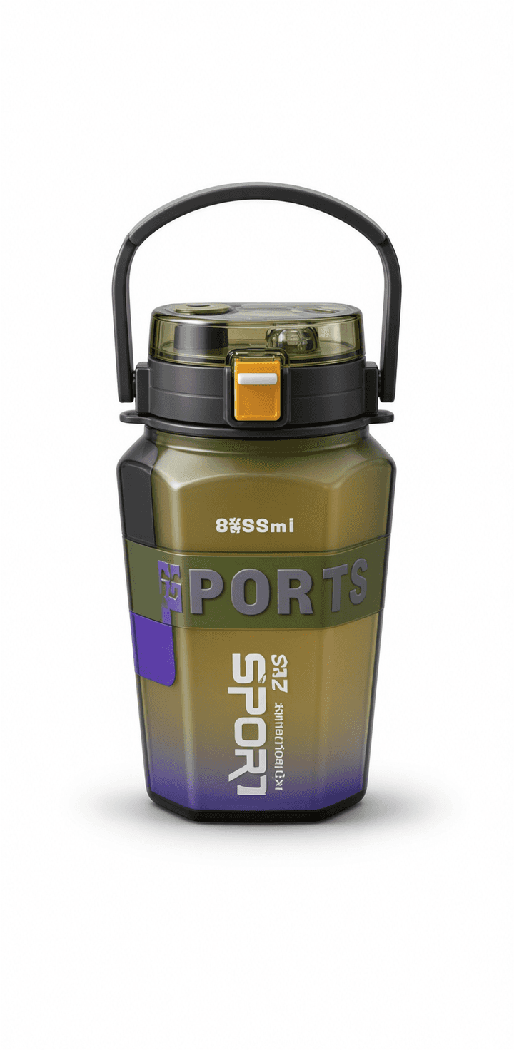 2.0L Sports Water Bottle with Handle