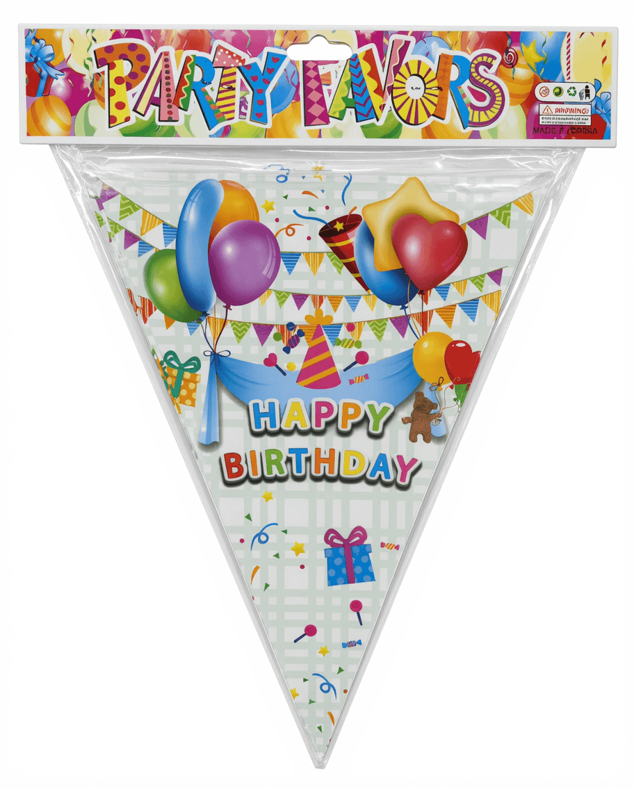 Happy Birthday Party Banner