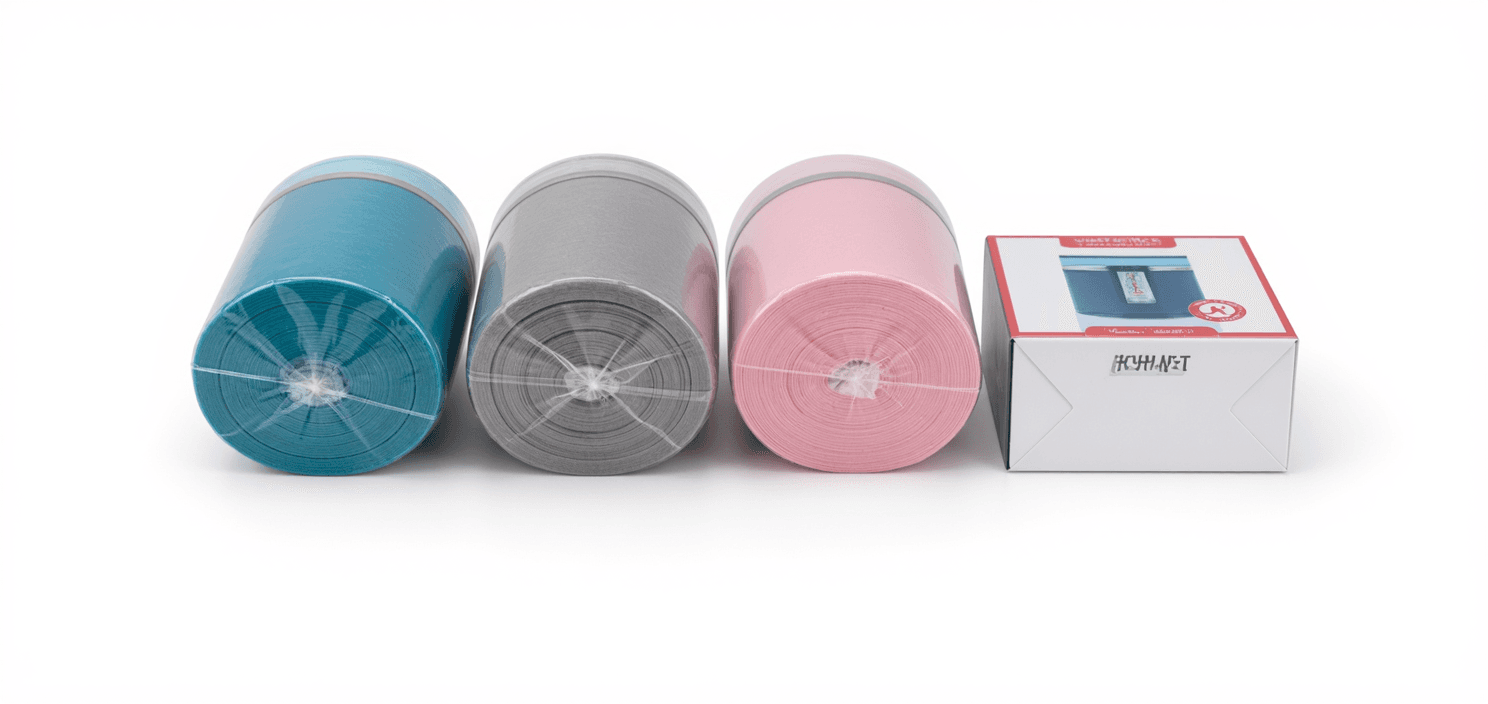 Colorful Diaper Disposal Bag Rolls Set